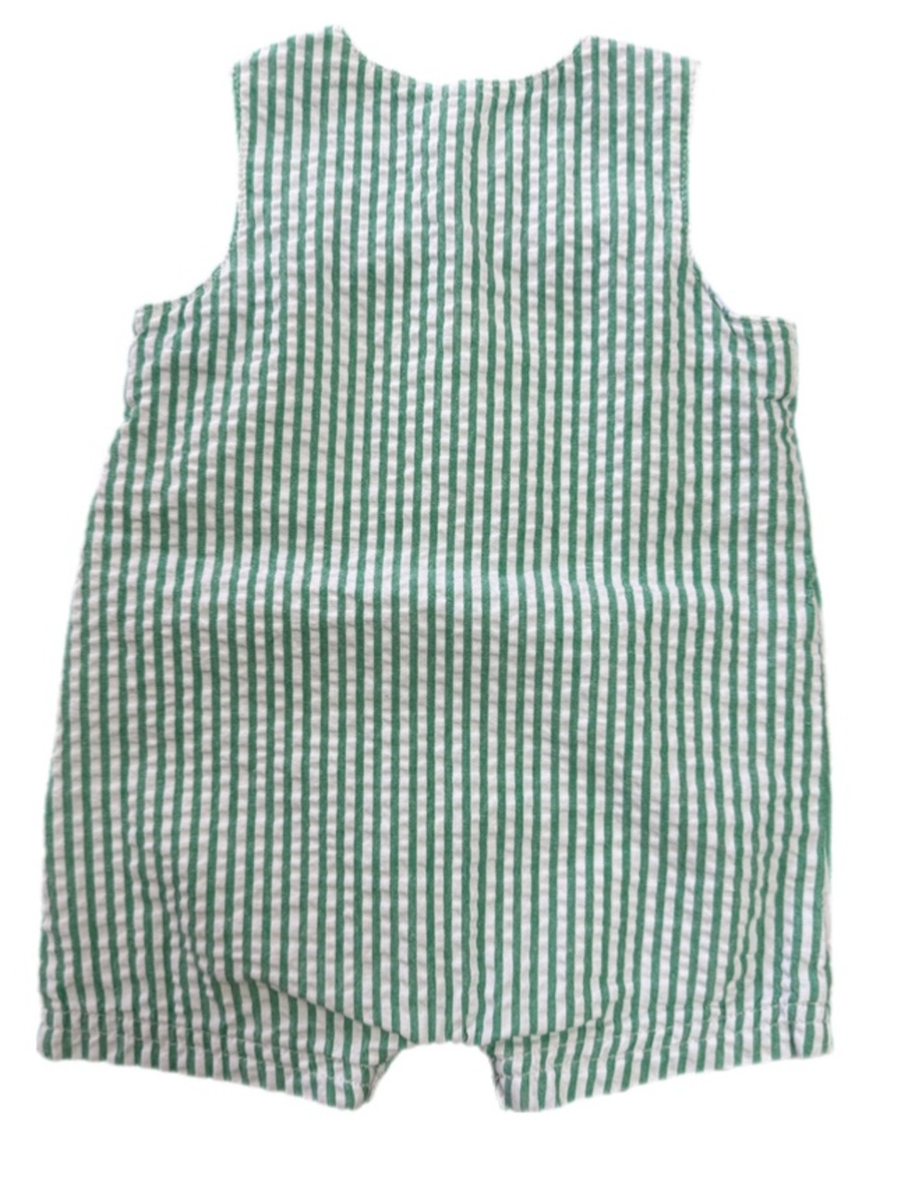 Little Me 3pc Baby Boy Outfit 6M Golf Set Seersucker Shorts Polo Romper - Picture 9 of 11